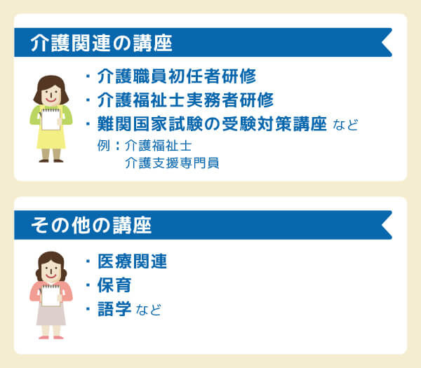 教育制度を持つニチイならではの資格取得支援制度